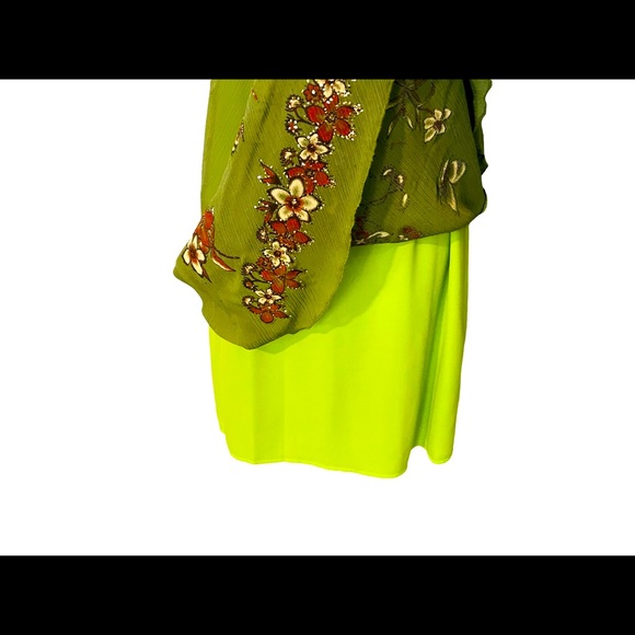 Topaz Women’s Spaghetti Strapped Dress Women’s Size Medium - Picture 3 of 5